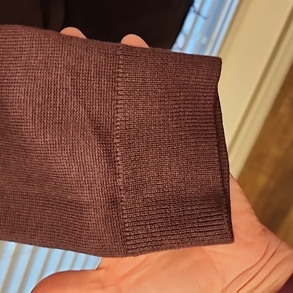 Simply Vera Jeweled Asymmetrical Purple Sweater sz XL - Picture 6 of 8